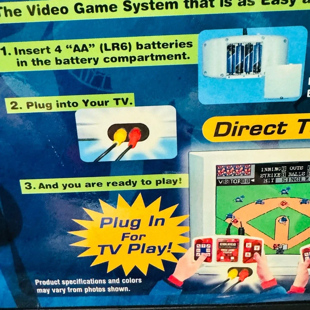 Special Edition Coleco Head to Head Video Game System w/ 12 built-in games